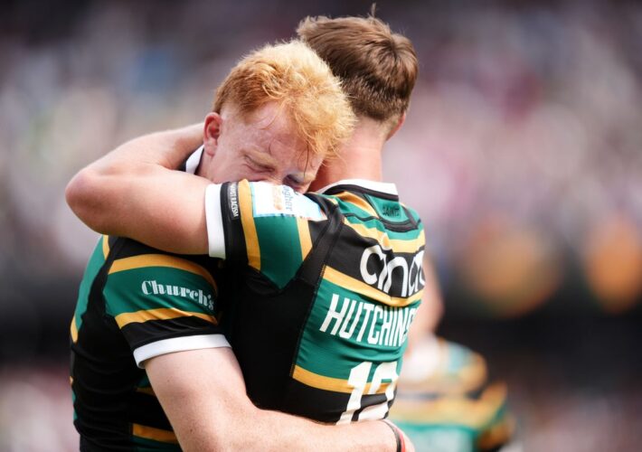 Northampton secure Gallagher Prem with comeback victory over Exeter