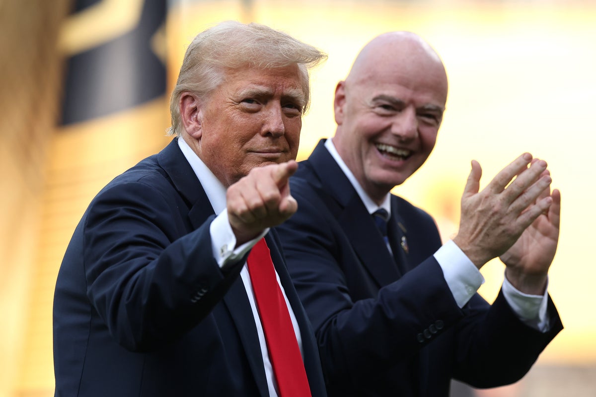 Gianni Infantino says Trump will be at the World Cup final to present trophy to winners