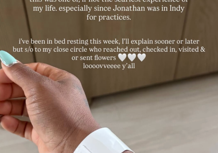 Simone Biles shares health update: ‘Almost dying wasn’t on my bingo card this week’