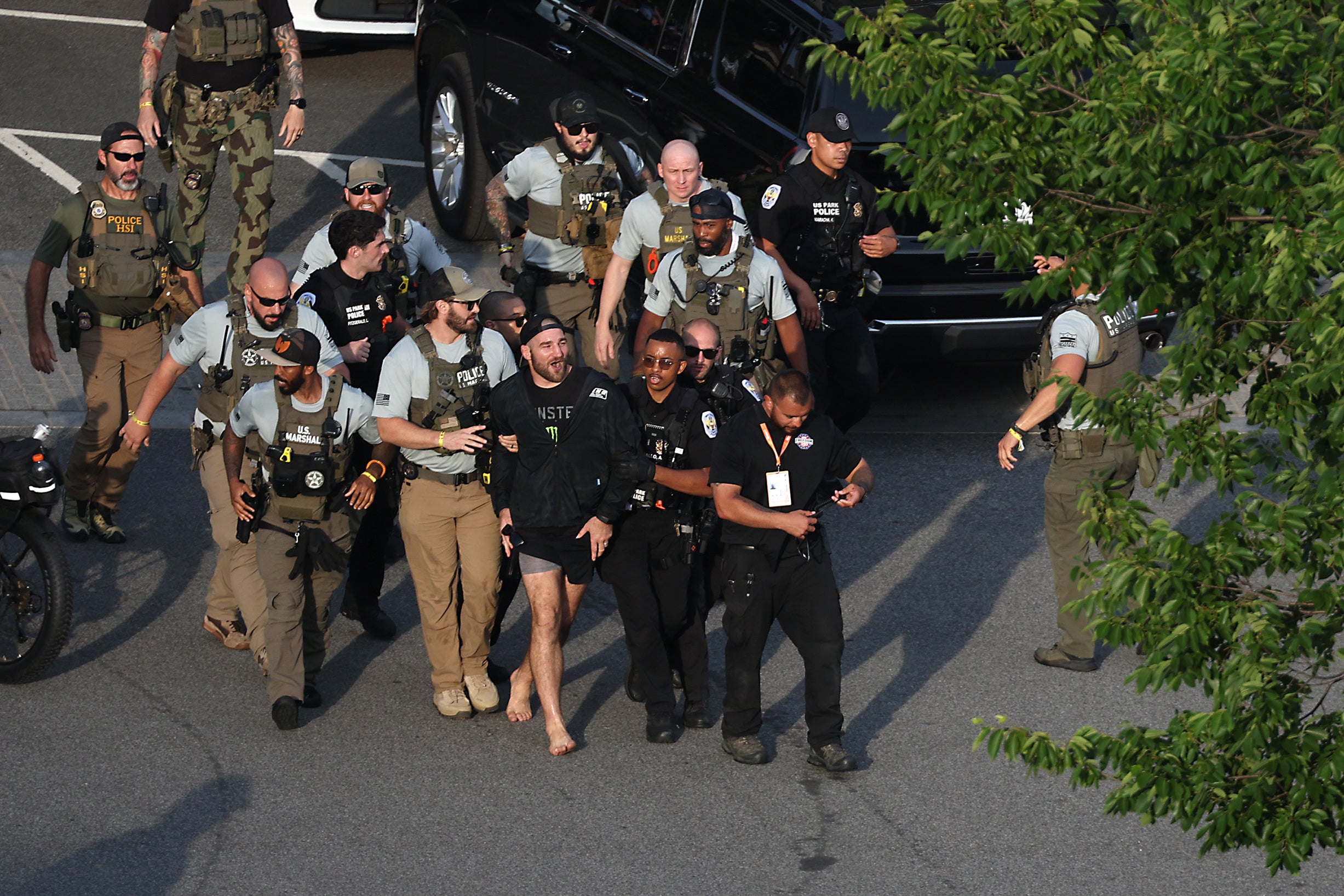 Banned UFC fighter removed from White House event by US Secret Service