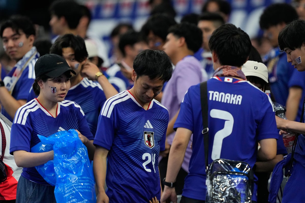 Japanese fans deliver incredible gesture after World Cup clash with Netherlands
