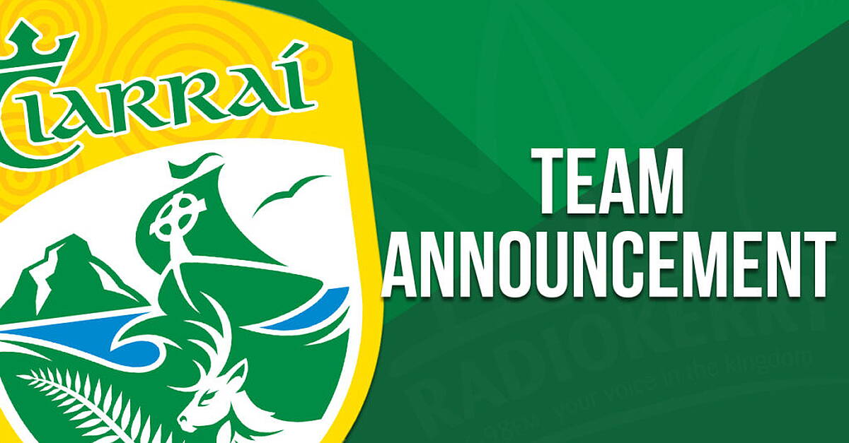 Kerry Team Named For Kildare Clash