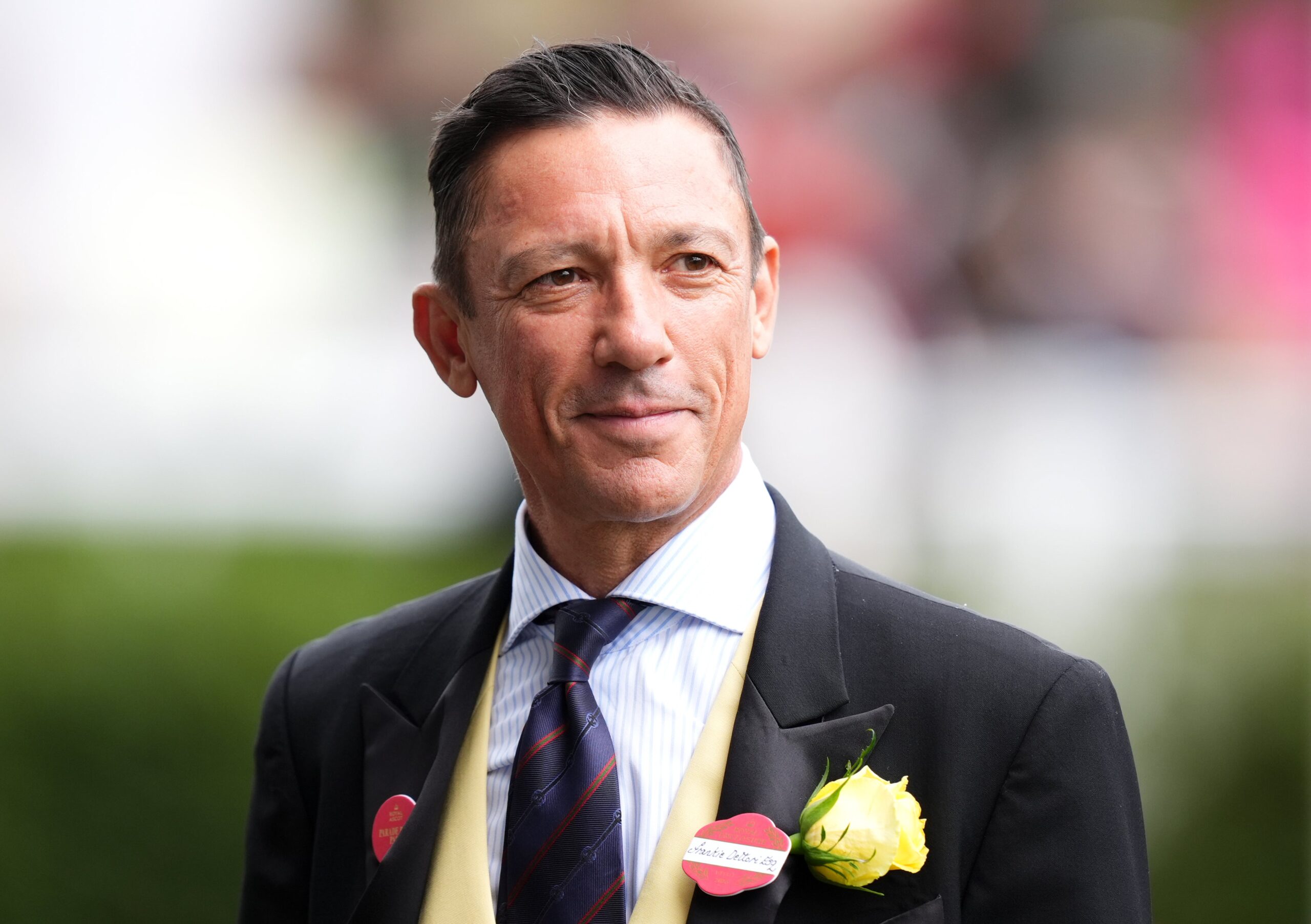 Frankie Dettori rushed to hospital after breaking multiple bones in car accident