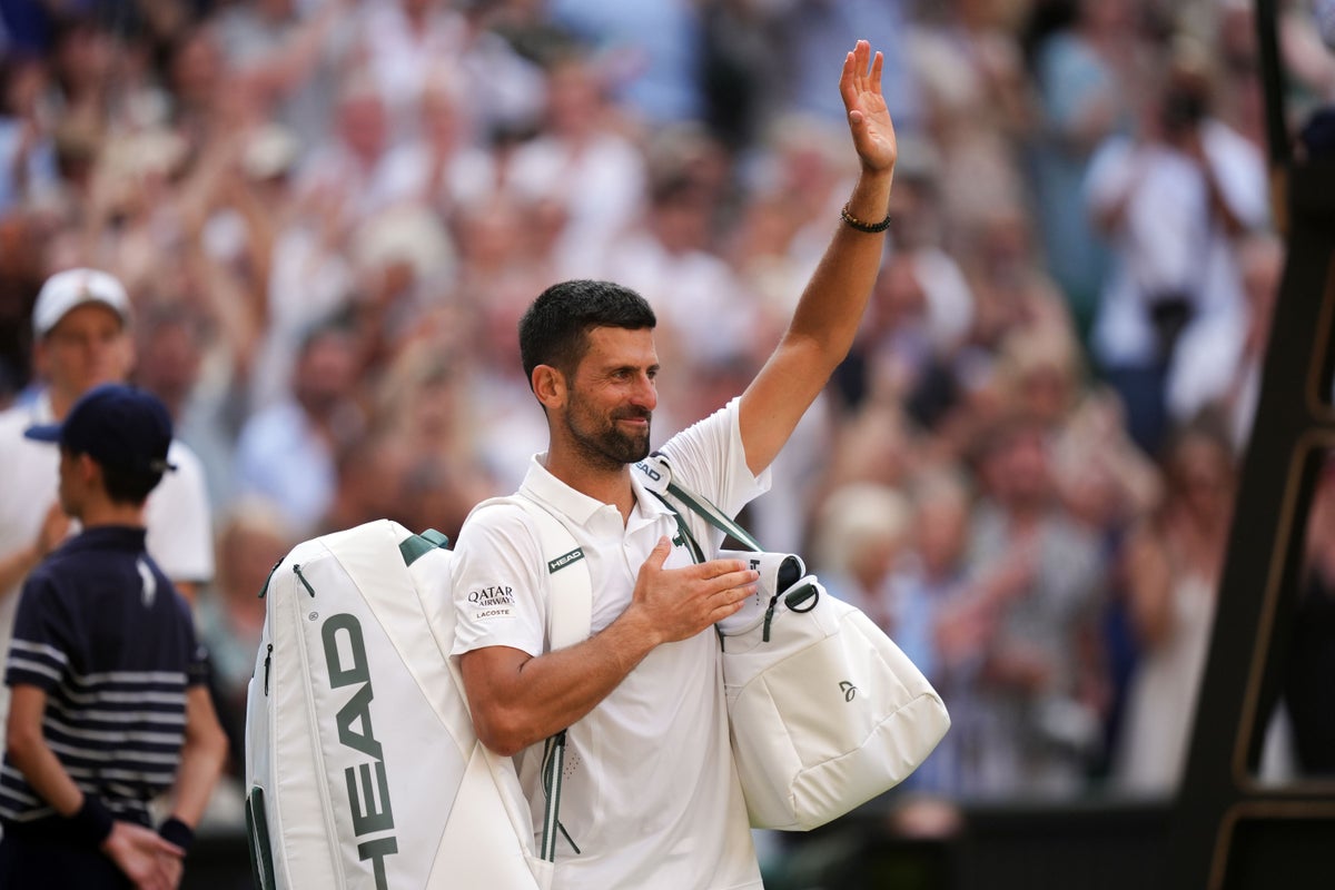 Novak Djokovic planning Wimbledon return despite semi-final defeat
