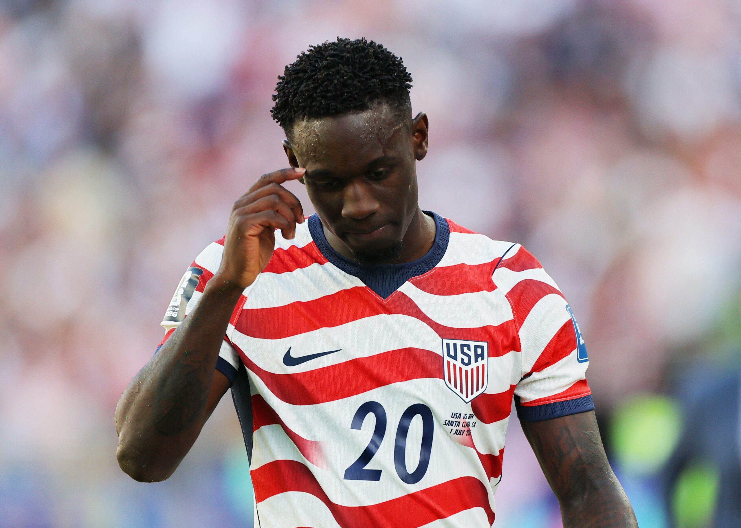 One rule for Messi, another for Balogun? USA striker sees red in World Cup after controversial VAR call