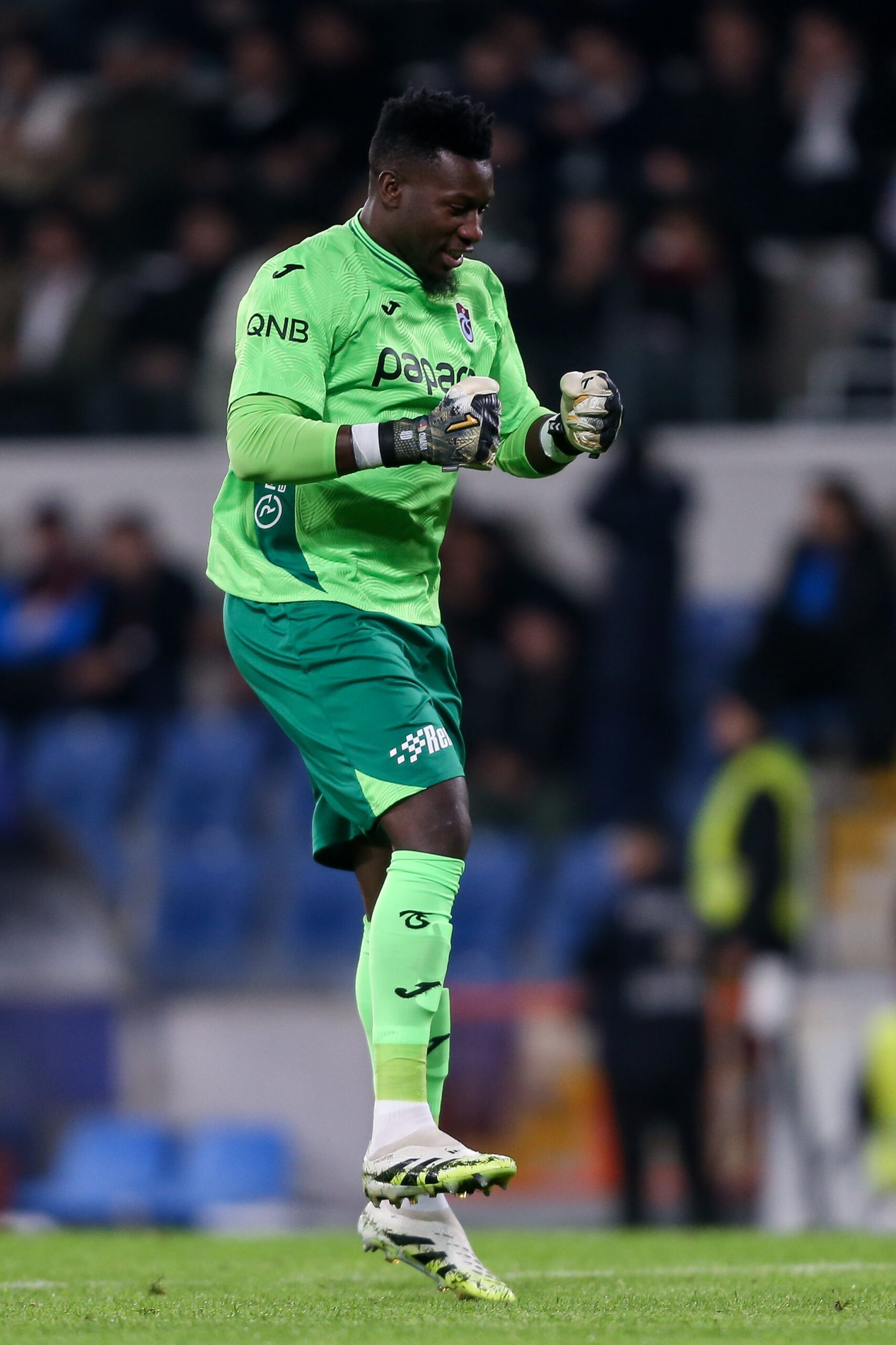 Andre Onana while on loan at Trabzonspor last season