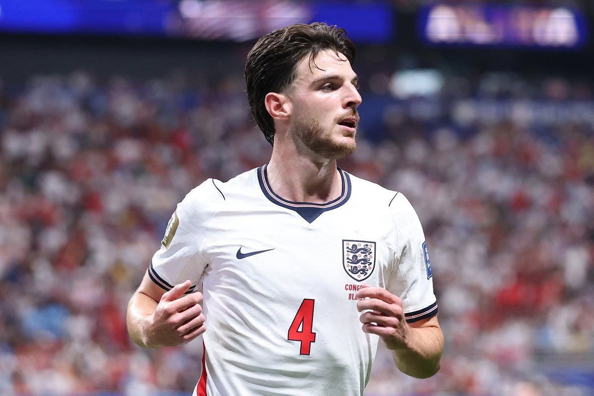 Thomas Tuchel offers encouraging Declan Rice injury update for England’s Mexico clash