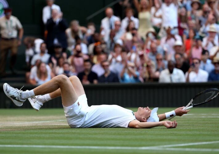 Jannik Sinner defends Wimbledon title with battling win against Alexander Zverev