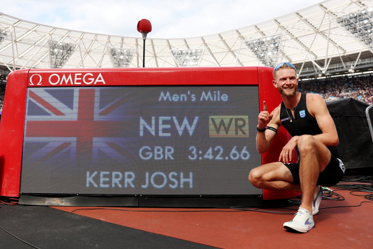 How Josh Kerr mastered the mile to join British royalty with astonishing world record