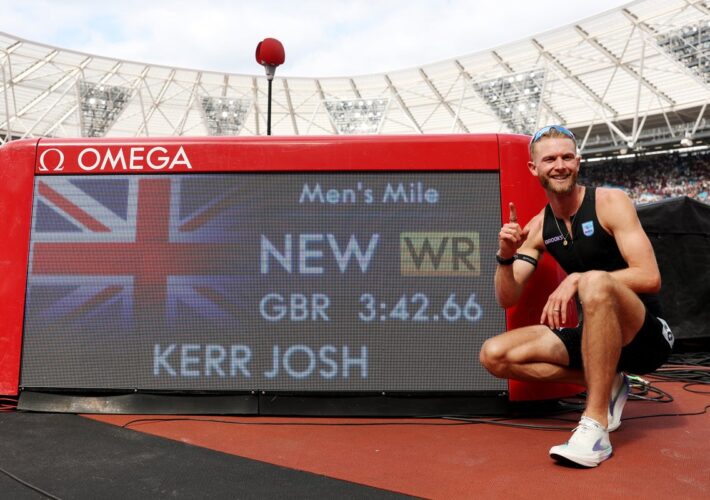 How Josh Kerr mastered the mile to join British royalty with astonishing world record
