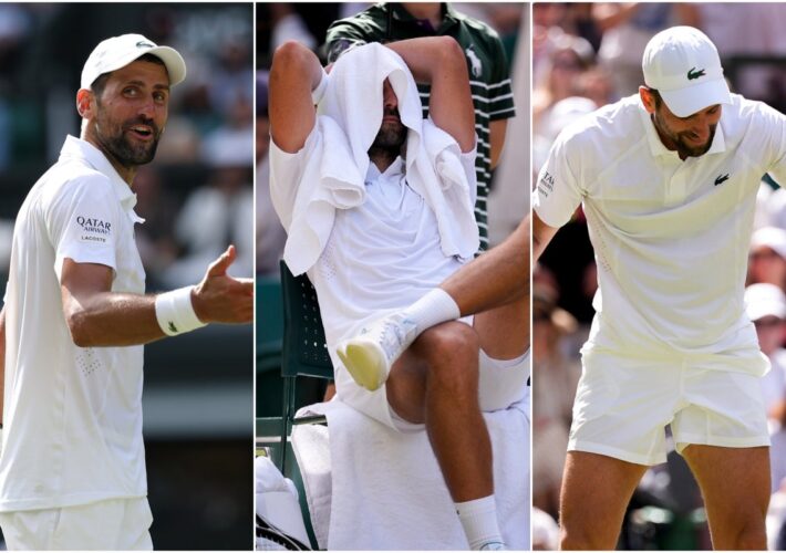 Meltdowns, outbursts and the big question now facing Novak Djokovic’s bid for Wimbledon history