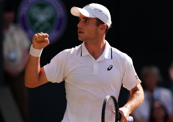 Arthur Fery continues fairy tale Wimbledon run by storming into semi-finals