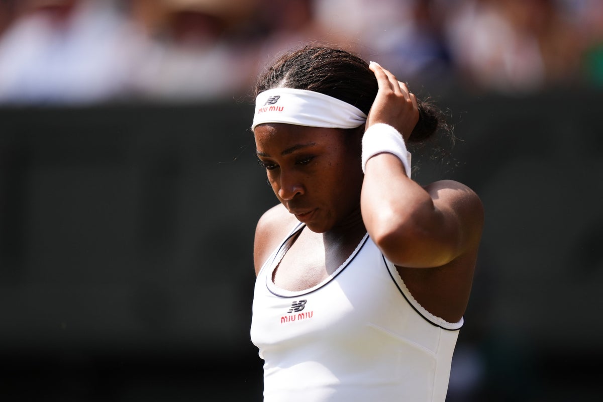 Coco Gauff had an open goal to reach Wimbledon final — then she ‘panicked’