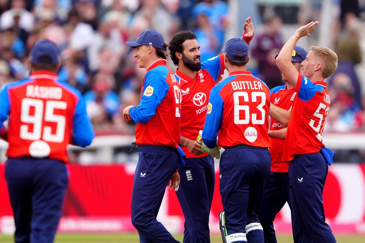 England’s first T20 match against India falls victim to rain in Durham