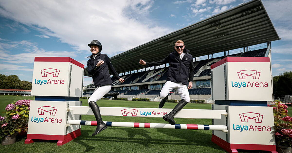Leading Irish showjumpers get sneak preview of Laya Arena