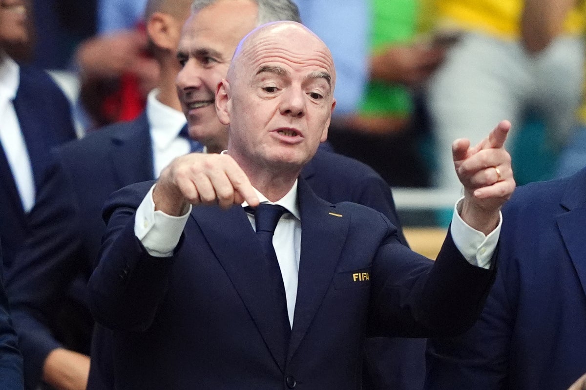 Fifa urged to block Gianni Infantino’s re-election bid as row erupts over term limits