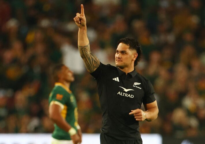 New Zealand stun South Africa to make statement start to Rugby’s Greatest Rivalry series