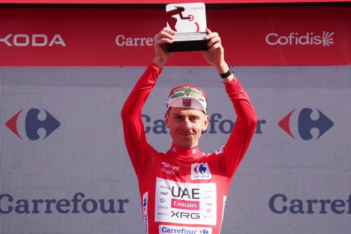 Andreas Leknessund wins Vuelta a Espana stage 7 as Tadej Pogacar extends lead