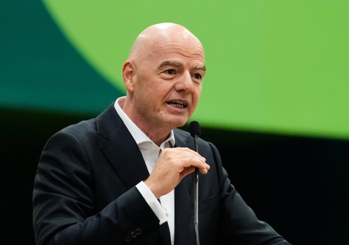 Gianni Infantino accused of ‘profound abuse of power’ by Fifpro over World Cup sell-off plan