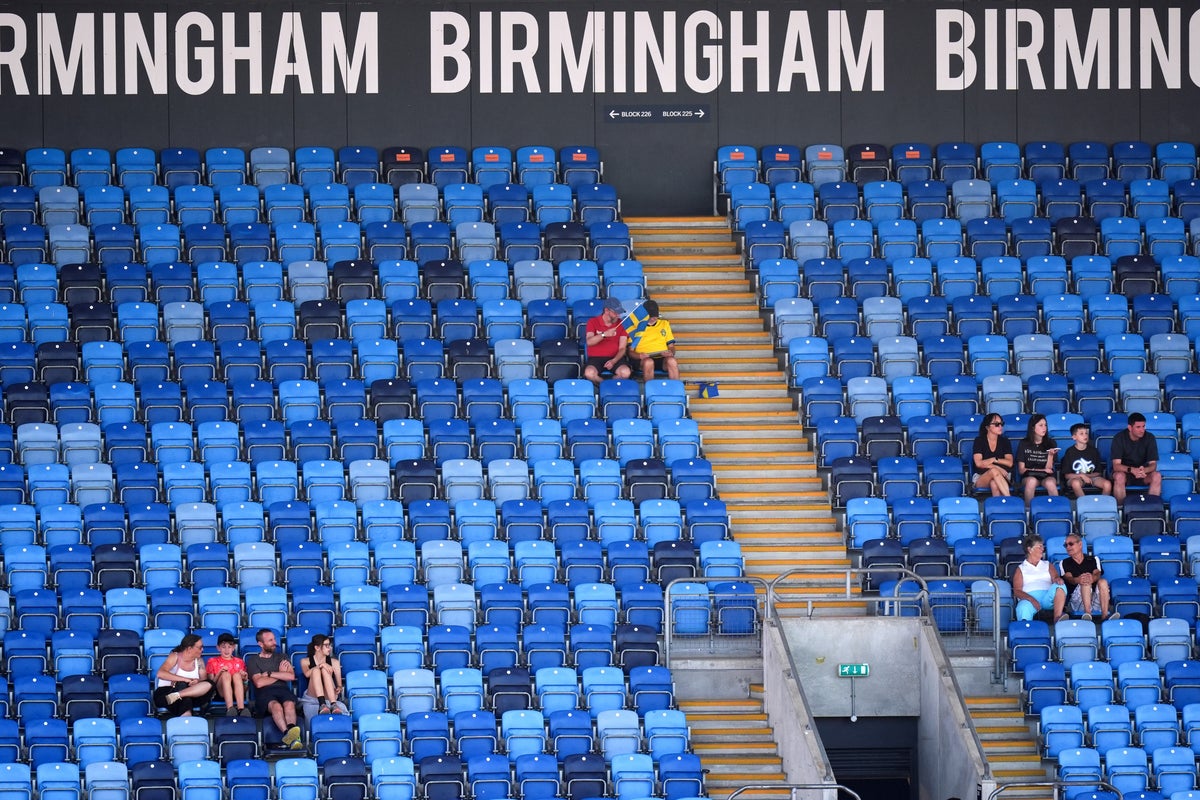 Empty seats and £13.50 for a pork roll – Birmingham 2026 under fire for prices