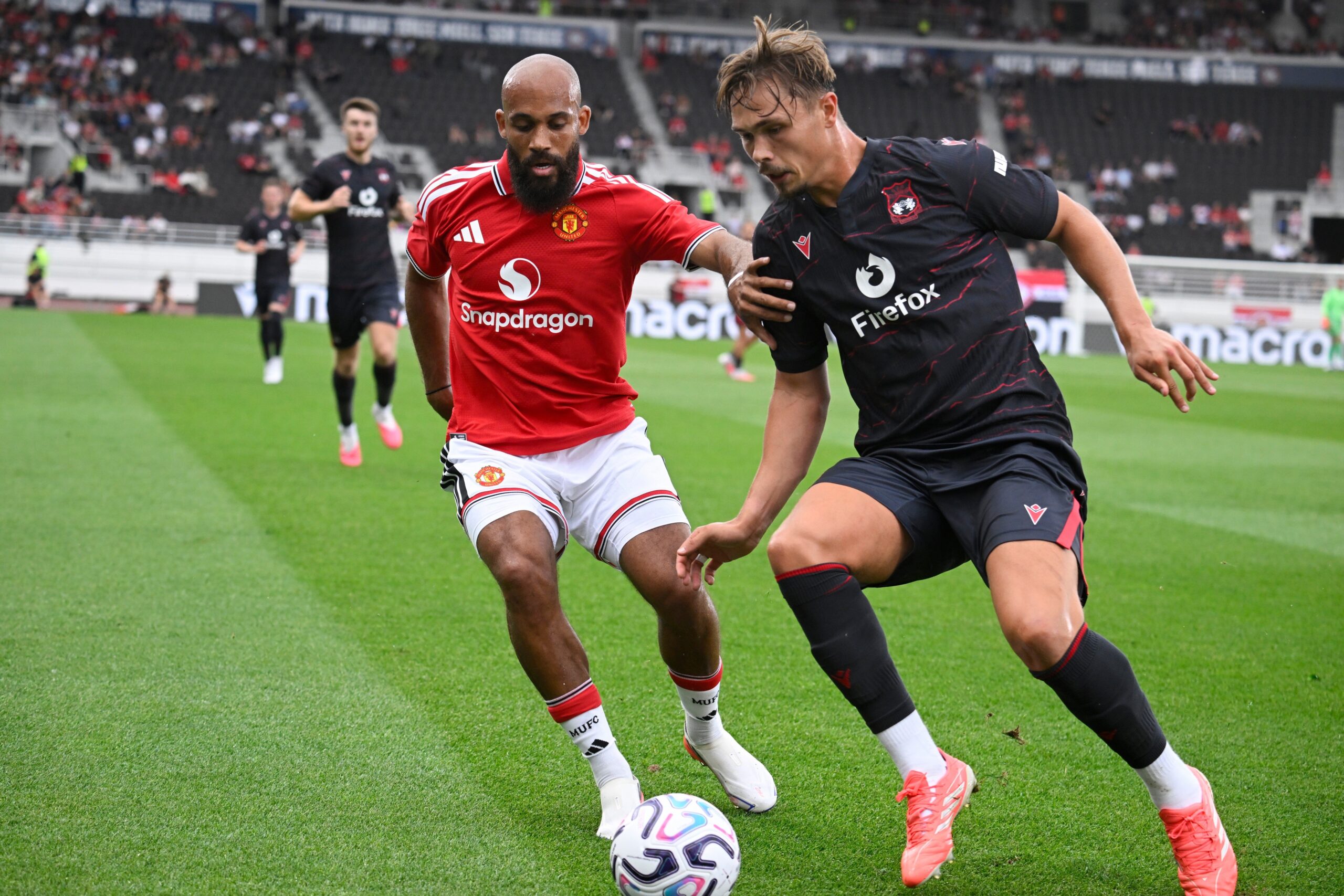 Man Utd continue their pre-season campaign