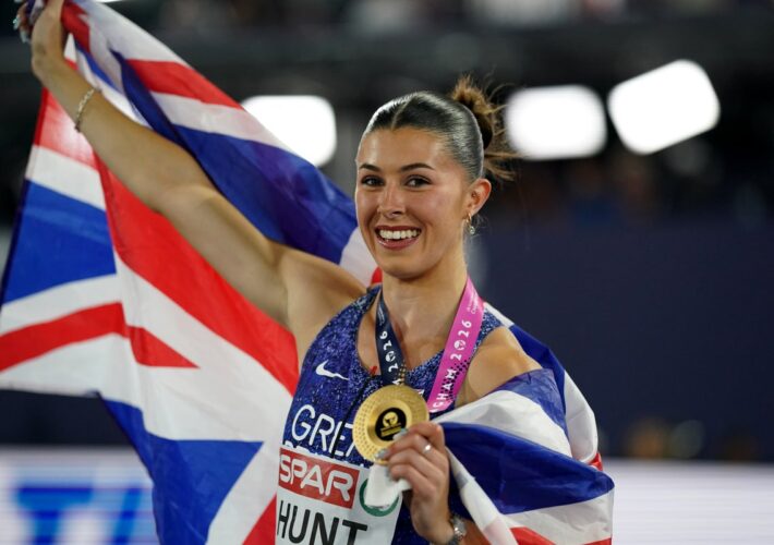 European Athletics Championships 2026 schedule and times as Amy Hunt chases four golds
