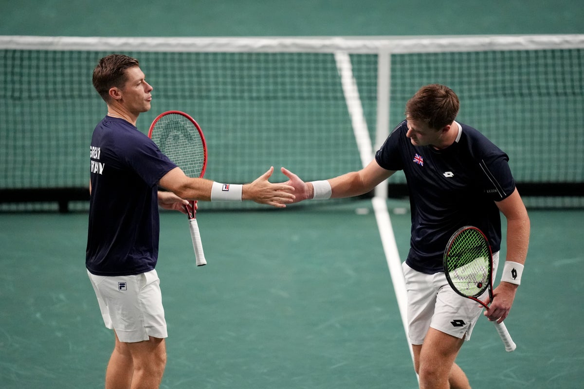 Great Britain into Davis Cup Finals as doubles pair ruthlessly finish off Ecuador
