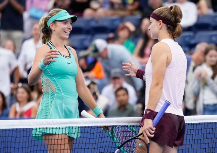 Not a wonderful world as Katie Boulter suffers on Louis Armstrong Stadium