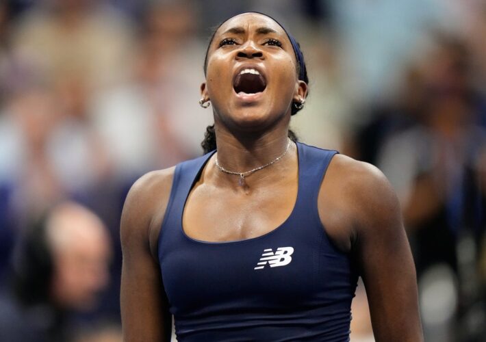 Coco Gauff wins to complete star-studded US Open quarter-final line-up