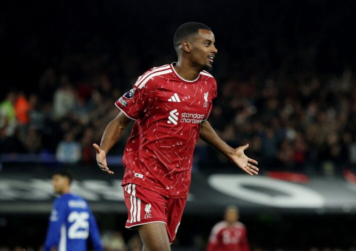 Alexander Isak kick-starts Liverpool career with first Reds brace at helpless Ipswich