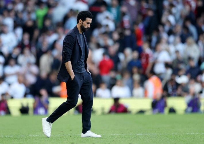 ‘They would not let Manchester United lose’: Fulham boss decries refereeing decisions after Premier League stalemate