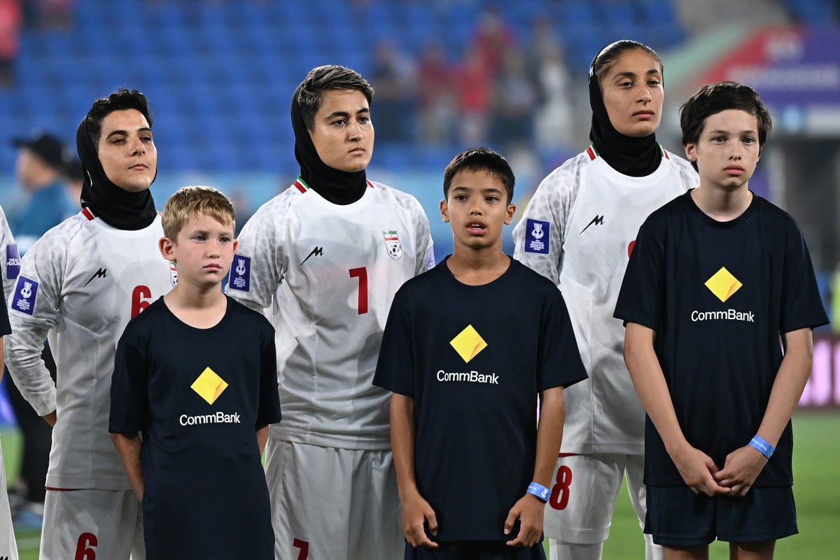 Iranian women footballers speak out on national anthem protest after claiming asylum in Australia