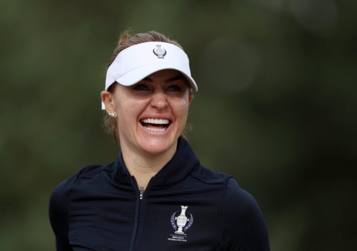 ‘She’s a bit similar to me’: Dame Laura Davies reflects on Charley Hull’s winning Solheim Cup approach