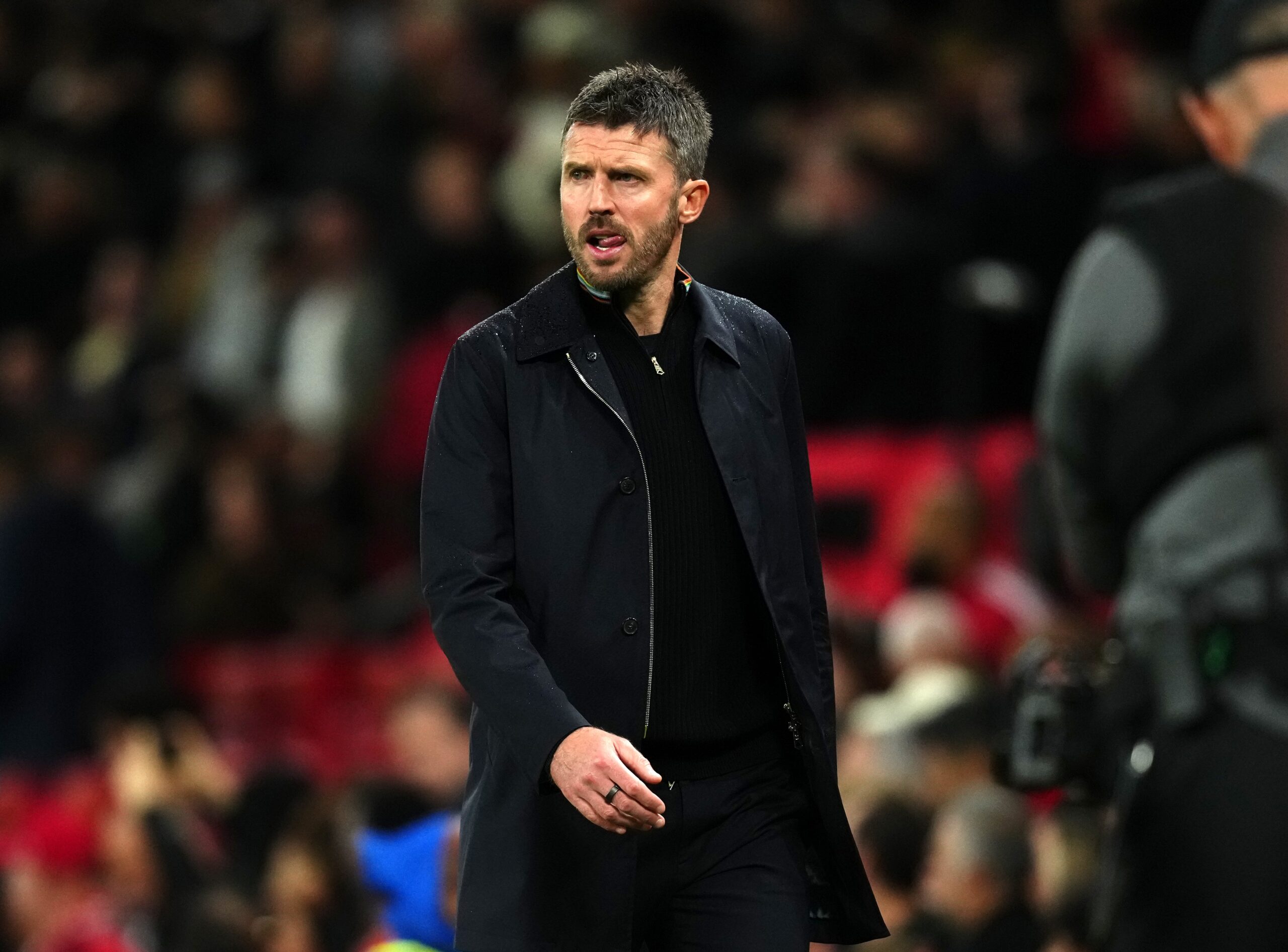 Michael Carrick speaks out on JJ Gabriel’s Man United future after teen’s shock request to leave