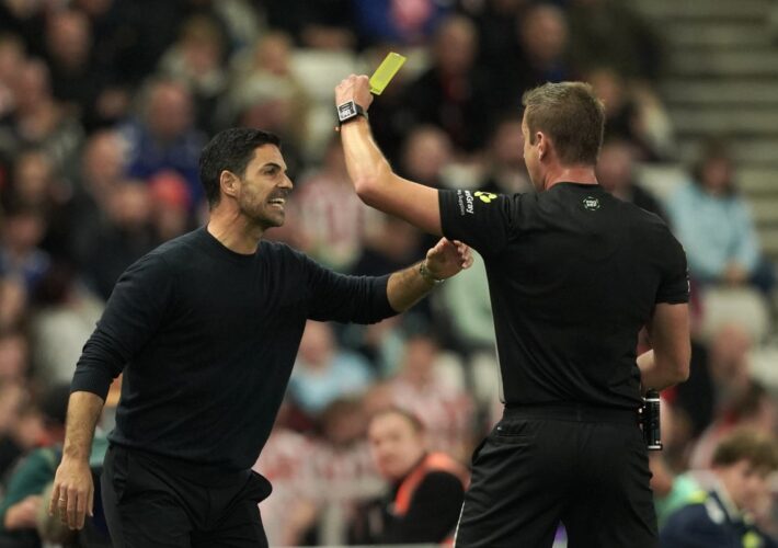 Mikel Arteta fumes over Sunderland penalty in Arsenal win: ‘Absolutely unacceptable’